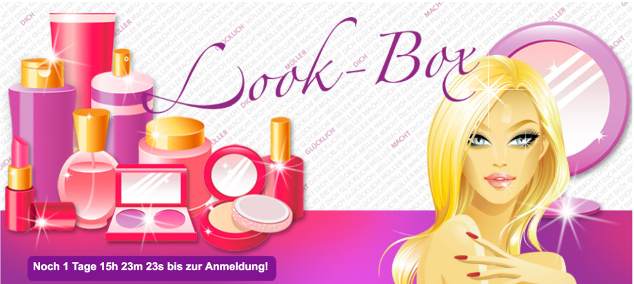 Müller Look-Box – "Bronzing Beauty" – ab Donnerstag geht's los