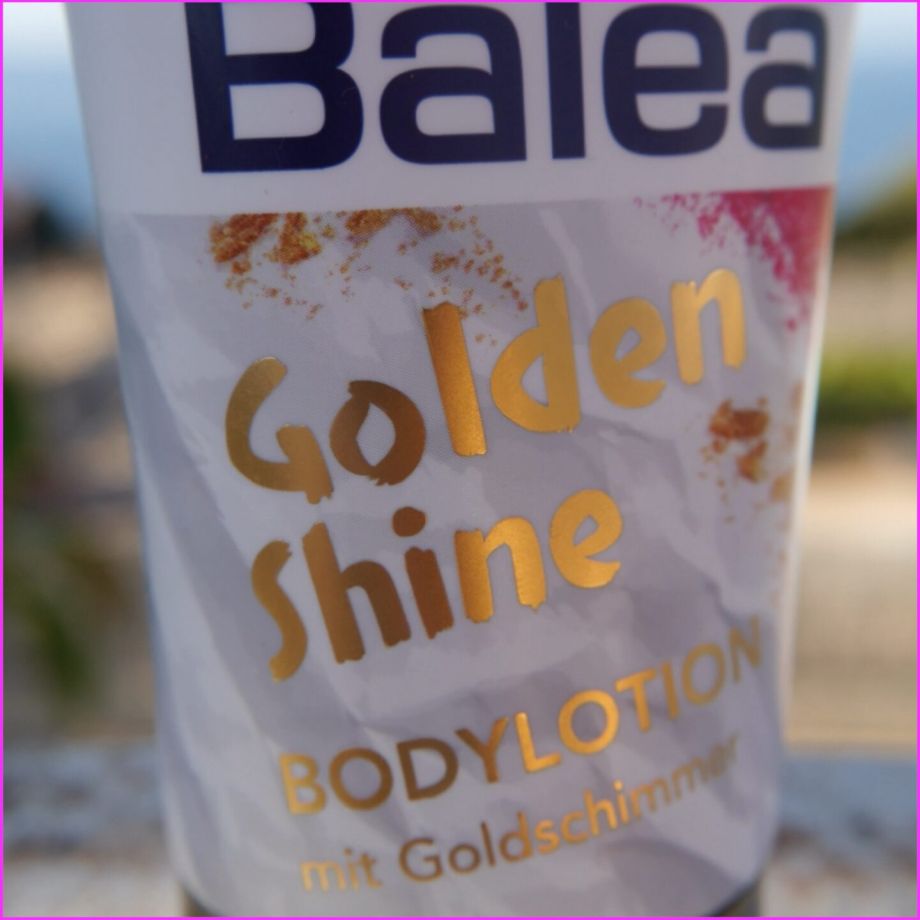 Balea Golden Shine Bodylotion…..You are Gold