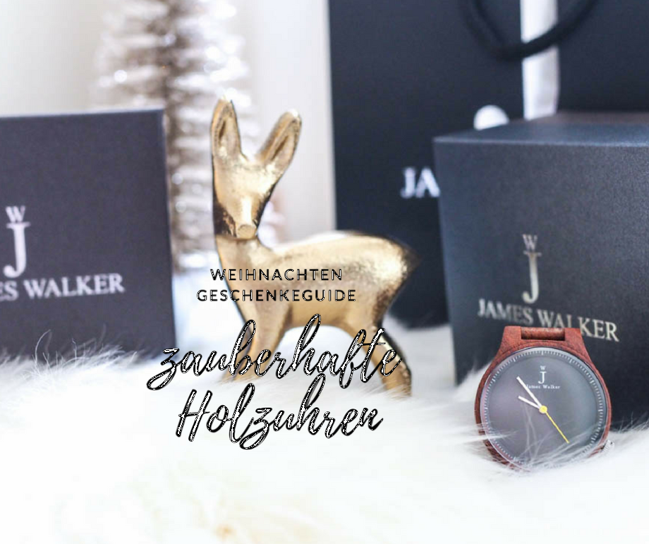 Geschenkeguide Weihnachten: Wie wäre es mit einer zauberhaften Armbanduhr aus Sandelholz? + ein Gewinnspiel!